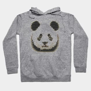 Geometric Animal Panda Hoodie